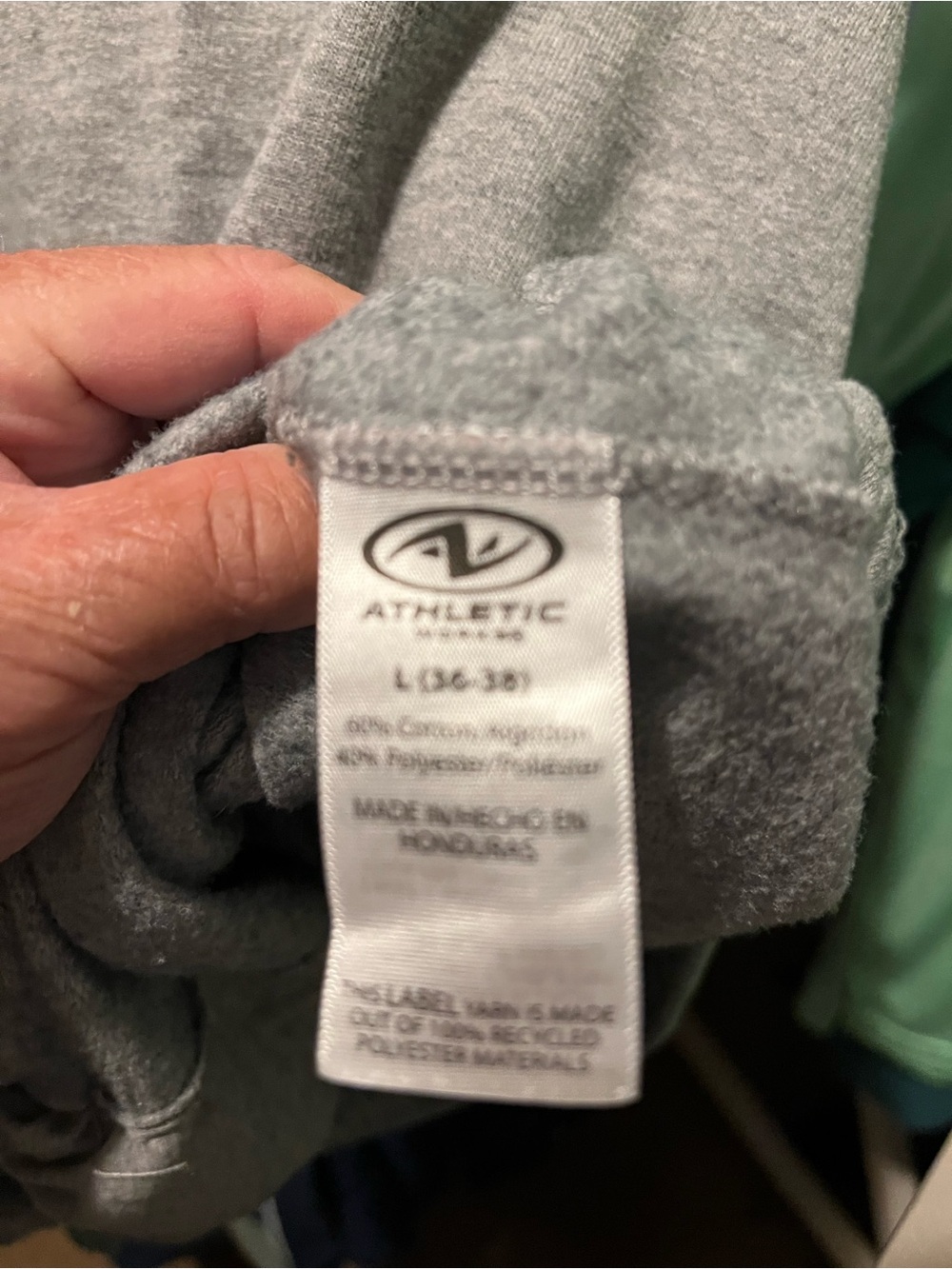 Athletic Works Gray sweatpants large